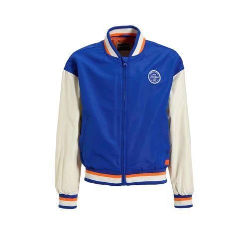 Orange Stars baseball jacket blauw