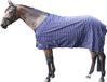 HKM Zomerstaldeken -Check- donkerblauw 195