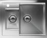 Klarstein TitanSteel Spoelbak 1.5 - 61 x 50 cm - RVS - Vlakinbouw - 2 jaar garantie