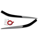 Koplampspoilers Kia Koplampspoilers compatibel met Kia XCeed (CD) 2019- (ABS Glanzend Zwart)