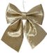 Decoris Kerstornamenten strikken - 2x - velvet creme - 12 x 13 cm
