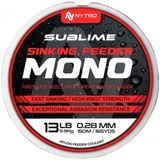 Nytro Sublime Sinking Feeder Mono 300m - 0.18mm