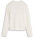 Tom Tailor Denim Gebreide trui met opstaande kraag - Maat XS - off white