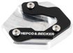 Hepco Becker Yamaha Mt-07/y-amt 2025 Extension de béquille latérale Argent