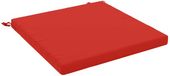 vidaXL - Zitkussen - SOEST - Rood - 70 x 70 x 5 cm