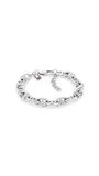 Tommy Hilfiger Jewelry Damesarmband, Roestvrij Staal, Zilver/Goud