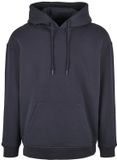Build Your Brand Hoodie oversize à capuche Bleu marine - XXL