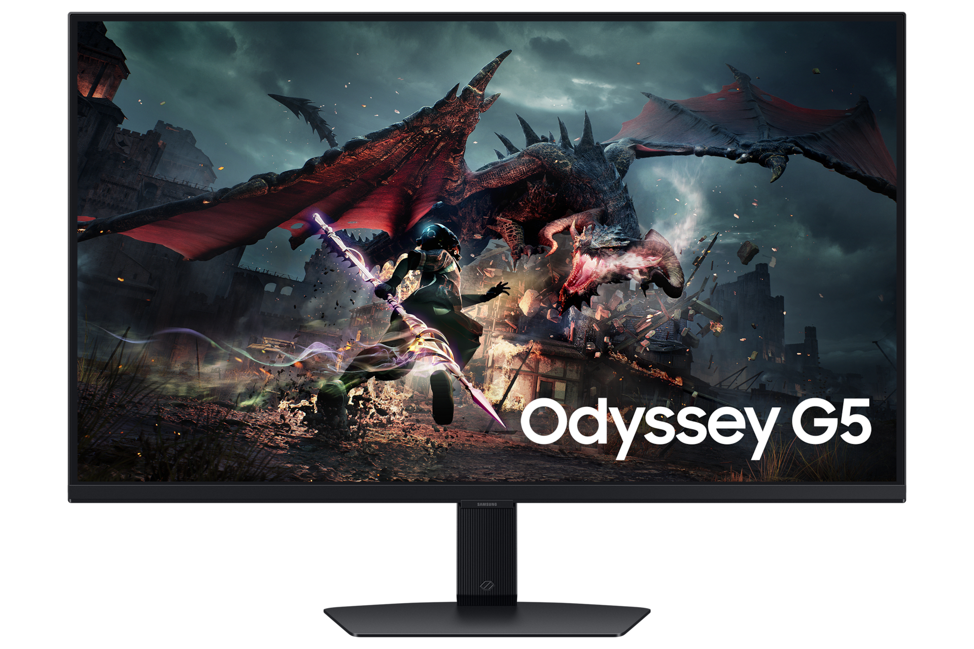 Samsung 32 Inch Odyssey G5 G50D QHD 180Hz Gaming Monitor