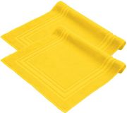 Komfortec Badmat Set - 2 stuks - 50x70 cm - Geel