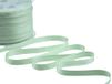 Furlanis - Dubbel satijnen lint, Italiaanse stof - zeegroen, 10 mm x 25 m