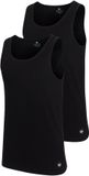 adidas Originals 2PK Tank Top - Comfort Rib Cotton - Zwart - Heren - Maat XL