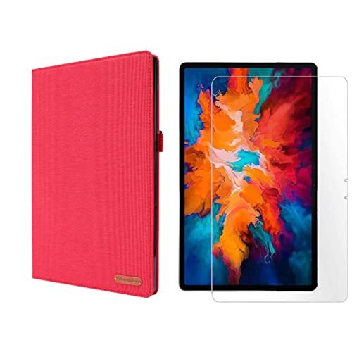 Lobwerk 2in1 Set voor Lenovo Tab P11 Pro TB-XJ706F 11.5 inch met Slanke Tablet Cover + Gehard Glas Beschermhoes