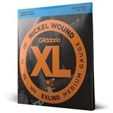 D'Addario XL Nickel Elektrische Basgitaarsnaren 50-105, Medium