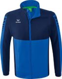 Erima Six Wings Jack Met Afneembare Mouwen Heren - New Navy / New Royal | Maat: XXXL
