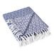 DII Sprei, bedsprei, nautisch blauw