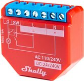 Shelly Plus 1PM - Smart Switch - WiFi - Red