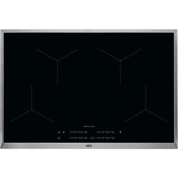 AEG IKB84431XB Zwart Ingebouwde Inductiekookplaat - 4 Zones