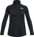 Under Armour Tech Graphic 1/2 Zip Meisjes Sportshirt - Zwart - Maat 122