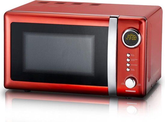 Melissa Retro Solo-Magnetron - 20 liter - 700W - Rood