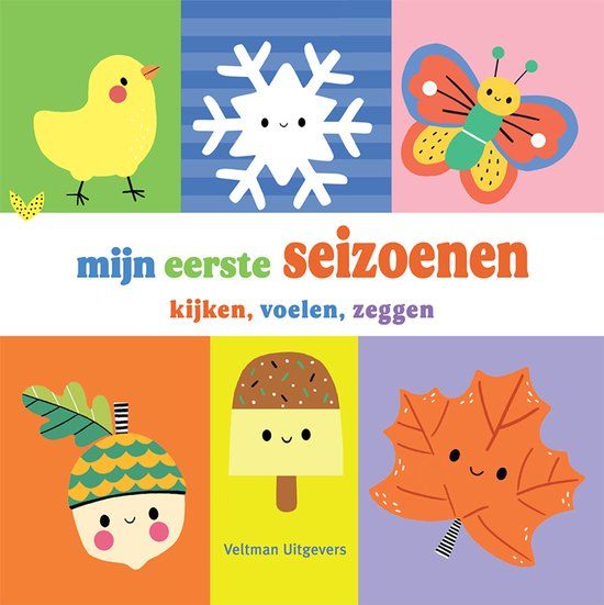 Top1Toys Veltman Uitgevers B.V. Mijn eerste seizoenen - kijken, voelen, zeggen