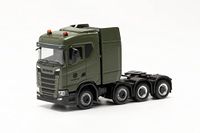 Herpa Miniaturmodel-Scania CS20ND Tractor Zware Strijdkrachten, 746939