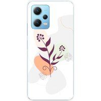 Xiaomi Bedrukt siliconen hoesje compatibel met Xiaomi Redmi Note 12 5G, Xiaomi Poco X5 Blossom