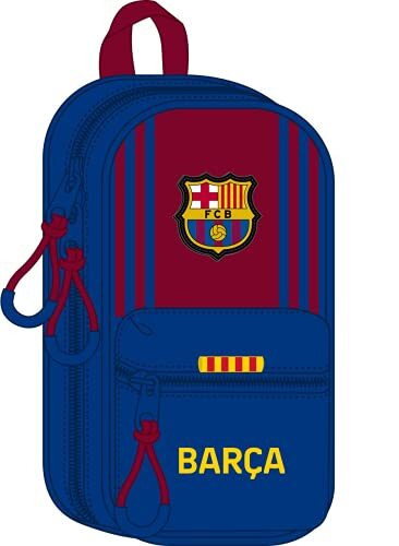 Safta FC Barcelona 1. Shirt 21/22, marineblauw/granaatrood, 120x50x230 mm, pennenetui rugzak
