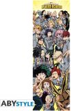 Merkloos / Sans marque Your Decoration B.V. Poster - My Hero Academia Deur - 158 X 53 Cm - Multicolor