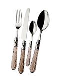 Casa Bugatti Set van 24 bestek Bohemia tabak