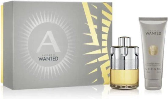 Azzaro Wanted Giftset - Eau de Toilette Spray & Shower Gel - Men's Gift Set