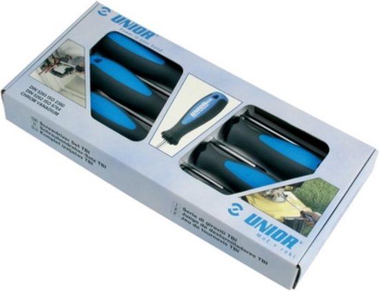UNIOR Schroevendraaierset 7-delig met TBI handvat - 607 CS7 TBI