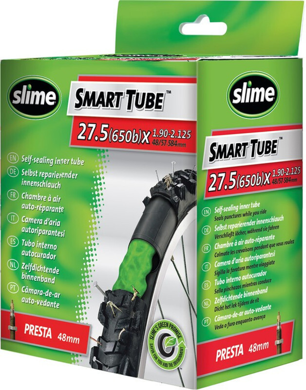 Slime Smart Tube binnenband 27.5 zwart