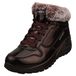 Skechers Heren Garner - Newick 210803Mocassin, Bourgondië Patent Duraleather Faux Fur, 39 EU