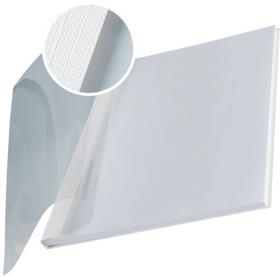 Leitz Flexibele Deksel Din A4 7 Mm 10 Eenheden Wit