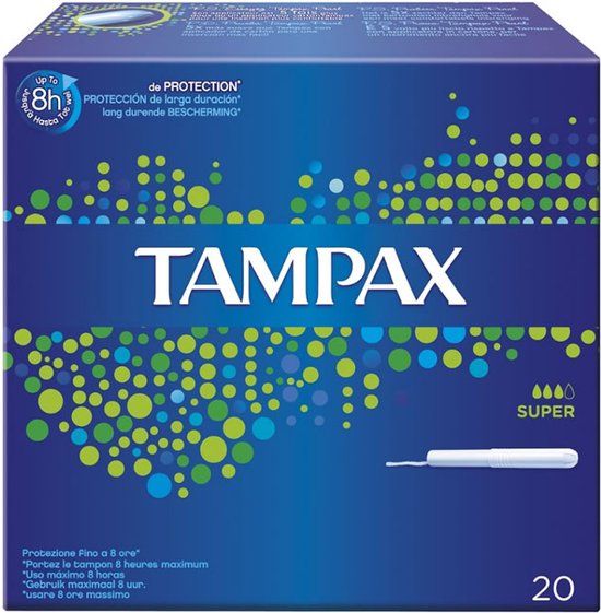 Tampax Cef Super Tampons - 20 Stuks