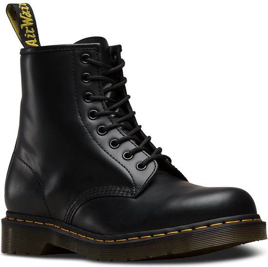 Dr. Martens 1460 Smooth Dames Veterboots - Zwart - Maat 39