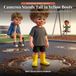 Cameron Stands Tall in Yellow Boots