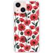 Apple iPhone 13 Fleurs de pavot Verstevigd hoesje met sublimatie bedrukking