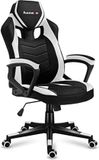 {"int": null, "string": "Huzaro"} Huzaro Force 2.5 White Mesh Gaming Chair - Black and White