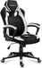 {"int": null, "string": "Huzaro"} Huzaro Force 2.5 White Mesh Gaming Chair - Black and White