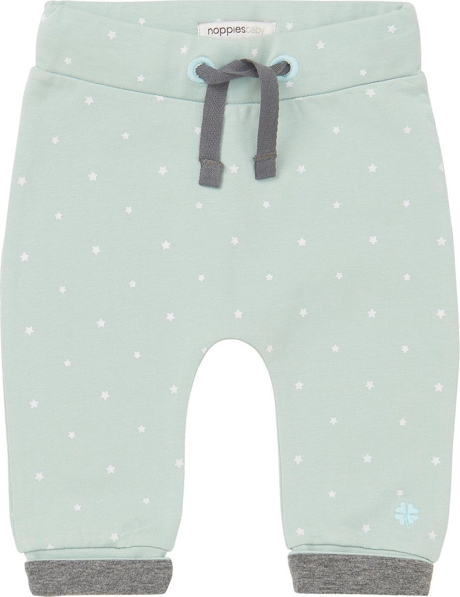 Noppies Pants jrsy comfort Bo - Grey Mint - Maat 50