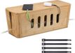 Relaxdays Kabelbox - Bamboe - 16,5x44x16 cm