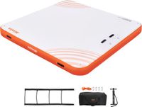 Vevor Opblaasbaar trampoline-zwemplatform 3,04 x 3,04 m