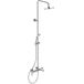 Ideal Standard BC749AA Cerafine O Douchesysteem met eengreepsbadarmatuur – handdouche Ø 10 cm en regendouche Ø 20 cm – doucheslang 175 cm – in chroom
