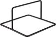 APS Buffetstander SQUARE, 120 x 120 x 70 mm, zwart
