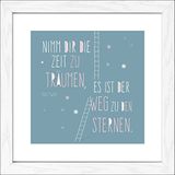 Pro-Art an559o2 muurschildering Scandic-Living 'Neem die Zeit...' 35 x 35 cm