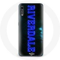 Maniacase Hoesje voor Huawei P20 Pro Riverdale Series Logo blauw