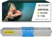 Evoke 44973533 Jaune 1500 Pages Toner Compatible avec Oki C301dn C321dn MC332dn MC342dn MC342dnw