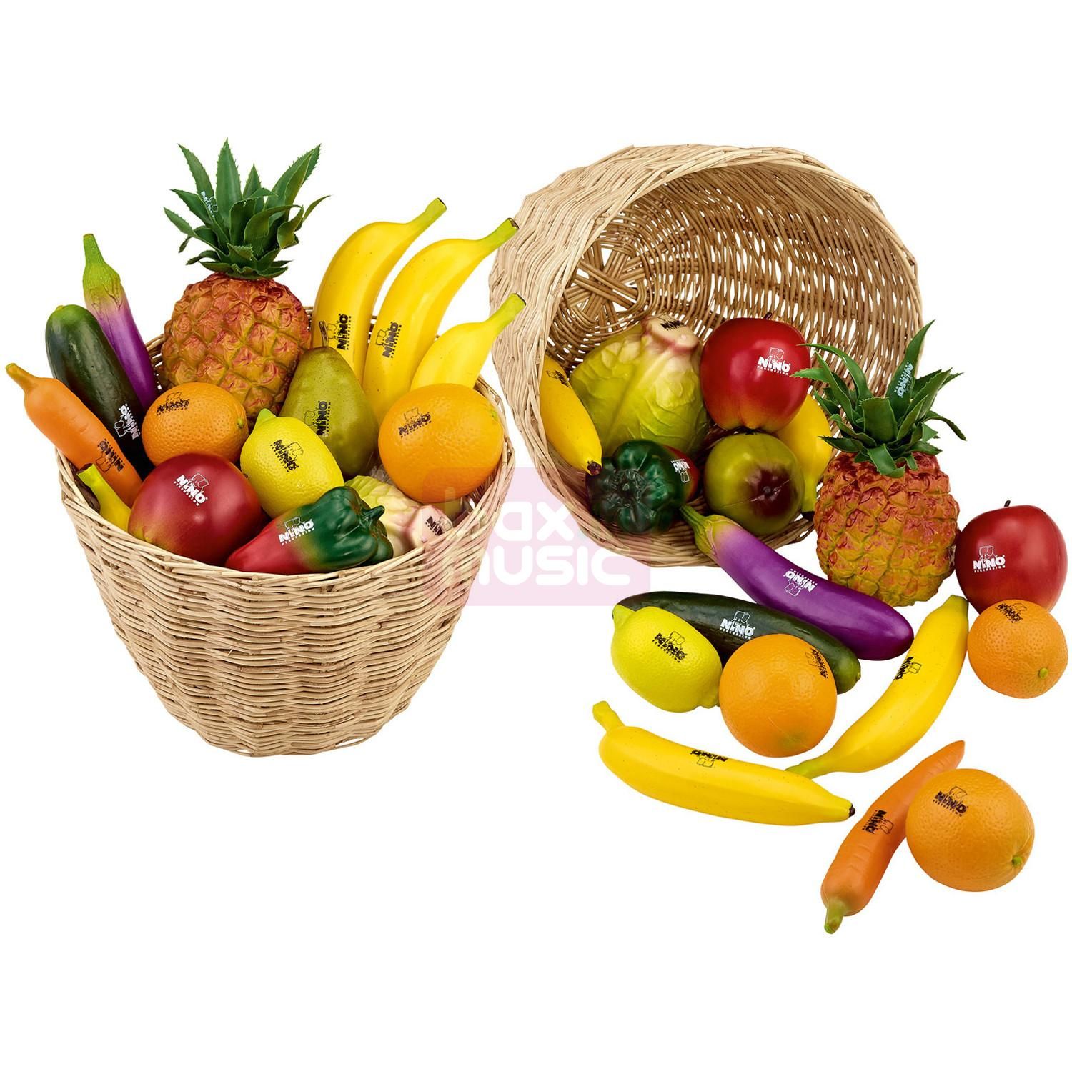Nino Percussion VE36-NINO536 Fruit- en groentenshaker 36 stuks