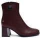 Maciejka Chaussures femme en cuir naturel bordeaux